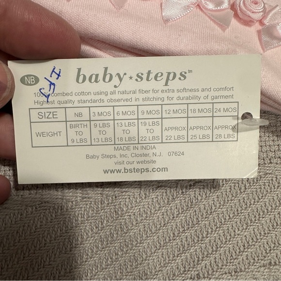 NEW with tags!! Lot of 5 baby girl hats/headbands, gifts, infant, newborn - Picture 5 of 14